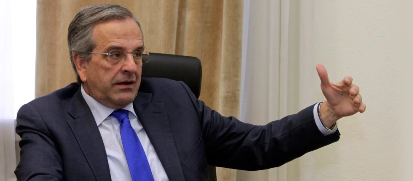 Παρών ο Σαμαράς στη σημερινή συνεδρίασης της Βουλής - Χειροκρότησε την ομιλία του Κ. Μητσοτάκη (φώτο)